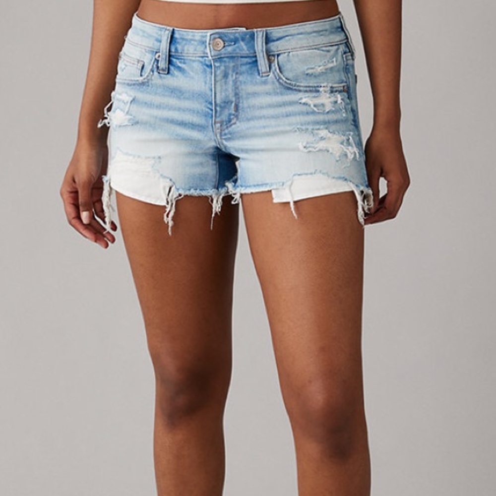 Next Level Stretch Distressed Jean Shorts